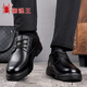 Spider King Men's Shoes 2025 Primavera y otoño Nuevos zapatos de cuero casual Negocio SUGLO SOFT SOLO SAPADO DE PAPA MEDIA ENGANJET