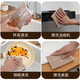 Dishwashing cloth for kitchen, not easy to stain with oil, thickened wood fiber, easy to clean, absorbent, not easy to shed lint, scouring pad, upgraded thickened gray coffee, 4 pieces, 30*30cm