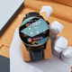Général 2025 Nouveau GT5 Smart Watch Men appelant NFC Mesure de la pression artérielle Modèle d'image principale de la fréquence cardiaque [Bluetooth Call Rappel Message Multi-Sport Assistant vocal