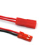 Dafuri JST-2P female/male socket-to-plug connection cable LED male and female plug red and black 10CM/15 20CM JST-2P female + male 15CM (5 sets)