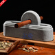 Yuhua twister twists medicine stone twists bluestone roller Chinese medicine roller medicine grinding groove medicine ship stone medicine grinding groove tool old-fashioned manual stone roller diameter 30 cm Good luck again and again