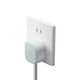 Bull (BULL) plug power plug socket wireless self-wiring two- and three-pin plug detachable 10A three-pin plug GNT-10SG white