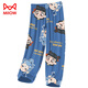 Catman (MiiOW) children's pajamas little boy modal thin summer boy medium-sized children three-piece set home clothes Nezha spring and summer 1M--ST-12347 M 12 size (120-130)c