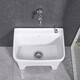 Lefit (lfte) bathroom ceramic mop pool balcony mop trough household Taiwan-controlled large, medium and small mop basin courtyard mop pool 933 Taiwan-controlled drain delivery to home