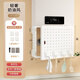 JINGWAN Water Heater Cover Opening Door Gas Pipe Covering Magnetic Kitchen Hole Board Natural Gas Wall Mounting Covering Shelf Height 30 Length 35 Depth 17 Ivory White Luxurious Open Door Style Get an eight-piece storage set with your order