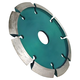 Henglijia 100 angle grinder thickened cutting piece slotted piece stone piece V-shaped diamond saw blade bevel edge dry slicing polishing piece V-shaped 11 cm saw blade thickness 7mm