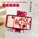Strawberry Bear Mobile Phone Stand Desktop Cute Cartoon Plastic Stand Decorative Office Desk Ornament Suitable for Apple 17 Violent Bear Mobile Phone Stand