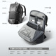 Tajezzo Trendy Rucksack für Männer Pendeln und Reisen -Rucksack große Kapazität Funktionaler Computer Schultasche N7L Schwarze weibliche Tasche etwa 25 l Kinderbeutel 1L anpassungsfähig