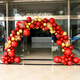 Customized Ballon Arch Pole Bracket Set New Store Eröffnung von Daji Atmosphäre Arrangement Hochzeitszeremonie Szene Dekoration Bogen Paket 1027 Verdickte Luftballons