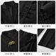 GOKU new Chinese style button suit suit for men Chinese style engagement wedding groom Chinese tunic dress Tang suit suit for men black suit + shirt + pants XL recommended weight 120-135 Jin Jin equals 0.5 kg