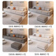 Jianxin fabric sofa living room 2025 new straight row small apartment sofa modern simple cotton and linen sofa F6688