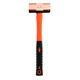 Aigujie explosion-proof copper octagonal hammer, pure copper hammer, red copper hammer, copper hammer, solid hammer, large hammer, small hammer 0.5p-20p 1.5P (pound) 0.68kg