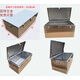 Dixin stainless steel tool box large waterproof engineering machinery repair pickup truck special tool box supports customization 80 long 80 wide 30 high 30cm stainless steel 1.25 mm thick double air top belt