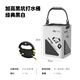 Yifan Seiko Fishing Heightened Foldable Water Bucket Fish Bucket Live Fish Box Multifunctional Rope Anti-Jump Net Fishing Gear 29cm High (Black and White) Black Pit and Hard Water Bucket