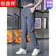
Hengyuanxiang 2025 spring and summer Tiansi loose casual pants for men, stretchy and versatile young and middle-aged dad long pants men's clothing trend J-838 gray 28