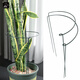 Jiuqiangu Plant Support Frame Gardening Flower Stand Balcony Garden Hydrangea Rose Climbing Semicircle 20*35CM 3 Pairs 6393