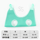 Bellojia dog hammock nail clipping pet cat washing cat bag bathing hanging anti-breakaway fixed artifact anti-scratch bite anti-fall fresh green hanging type free hook S-recommended 5-10 Jin Jin equals 0.5 kg