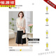 Hengyuan Xianguis neuer Sommeranzug, altersreduzierender Anzug, Hemd im mittleren Alter und ältere chinesische Stil, Sommer Chiffon Neue chinesische Top 829 Aprikosenfarbe Color-Single Top XL