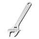 Factory No. 1 6-inch adjustable wrench set tool universal live wrench large opening multi-functional bathroom adjustable wrench light handle