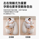 Guangdola pregnancy pillow, waist-protecting side sleeping pillow, abdominal support for sleeping, multi-functional U-shaped pillow for sleeping during pregnancy