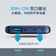 安克充宝充移源毫安时适SN6627 20W充电宝黑色A1244 10000mAh