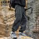 JEEP SPIRIT Jeep Assault Hose Herren Herbst und Winter Arbeitskleidung Freizeithose Herren lockere Leggings Sport trendige Hose