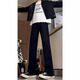 Poum Willow Scimitar Jeans's Men's Spring and осень и летняя американская улица High Street Strain Tlim Pants Стильные брюки DFFS-701 Black 2xl