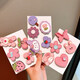 Sanrio Children's Cartoon Velcro for Girls Hair Sorting Artifact for Girls with Side Bangs Hairpins for Baby Hair Accessories Q609 Pink Strawberry Bear