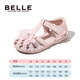 Belle Kids's Shoess Детские сандалии для малышей 2025 летние новые детские ботинки девочки -лука