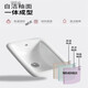 Ruikaiwei above counter basin semi-embedded washbasin oval counter basin square basin wash basin under the counter basin basin 030B delivery drainer. installation glue