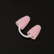 Jiaqi swimming nose plug invisible diving nose clip silicone earplug set special anti-choking pink head + storage box (children's version)
