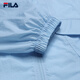 Ropa de mujer oficial de Fila Yang Mi 2025 Autumn New Fashion Fashion Capeled Sun Chaqueta UPF50+ Hanging Blue-Lb L 170/88a/L