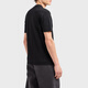 ARMANI/ARMANI EA Sticked Eagle Label Männer Mode mercerierte Baumwolle Kurzarm Runde Hals T-Shirt 6d1t98 1Jocz Grau 677 xs