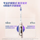 Philips Sonicare Electric Dooth Ceprush New Product Diamond 7 Series Pro HX3892 Sensible Scench Mobern de malvavisco Cabeza de pareja Modelo Boy Girlfring Birthday Midnight Blue Blue