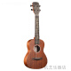 Diduo Ukulele de 23 pulgadas para hombres y mujeres estudiantes principiantes, guitarra pequeña para niños, chapa del Reino Unido para adultos UKLILI 23-Peach Blossom Core-Retro Color Vine Flower de 23 pulgadas