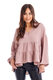 Mud Pie Women's Orleans Ruffle Top Blush Large