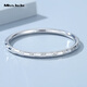 Miss JuJu pt950 Platinum Bracelet Women's New Fashion Semi-Solid Platinum Star Track Perfect Round Bracelet Deposit Customized Other Specifications