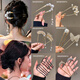 Aimeifu new Chinese U-shaped hairpin 2024 new high-end meatball headband hair artifact hairpin daily commuting hairpin headwear 11 pieces that are not repeated every day