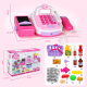 Aozhijia children's toy play house cash register set early education simulation supermarket checkout boy and girl birthday New Year gift