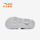 ANTA (ANTA) children's sandals, men's and women's shoes, 2026 spring new spring Velcro children's open-toe Lingbo arch beach shoes, girls black/clear water powder/ANTA white-9 36