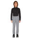 Calvin Klein boys' long-sleeved shirt, sateen fabric, button cuffs, formal style, 14-16 years old, black 14-16 Husky