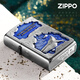 ZIPPO打火机 zippo正版海洋生物环保系列创意贴章防风煤油火机男士礼物 北极熊DY9905TZ