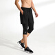 Jingya gefälschte zweiteilige Set von Kumpelhosen bodend Stretch-Sporthosen Jogging Hosen Training Hosen Fitness