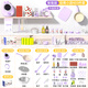 Bosile children's mini kitchen real version real cooking full set cooking toy kitchen utensils food grade girl birthday gift 304 stainless steel 403 piece set - purple - rabbit electric stove