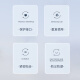 Hengruistone стандартный интерфейс-c интерфейс-C Пятельский гибель мягкий силиконовый материал пылепроницаемый в влажности и окисление 5 Black