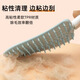 Bellega cat and dog hair removal comb double-sided brushing artifact pet general hair removal massage shaving cat shaving dog bath comb ice cream comb - yellow