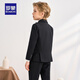 Romon children's suit vest suit boy British style host dress flower girl boy performance suit black 160