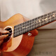 Diduo Ukulele de 23 pulgadas para hombres y mujeres estudiantes principiantes, guitarra pequeña para niños, chapa del Reino Unido para adultos UKLILI 23-Peach Blossom Core-Retro Color Vine Flower de 23 pulgadas
