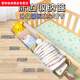 Crib hanging storage hanging basket diaper bedside diaper storage bag dormitory bed hanging bag bed fence storage box cream white partitions adjustable