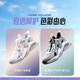 ANTA Children's Sandals Men's and Women's Big Children's Shoes 2025 Summer New Overbearing Frame Shoes Sports Shoes Baotou Beach Sandals Girls White/Yangxu Purple-6 33